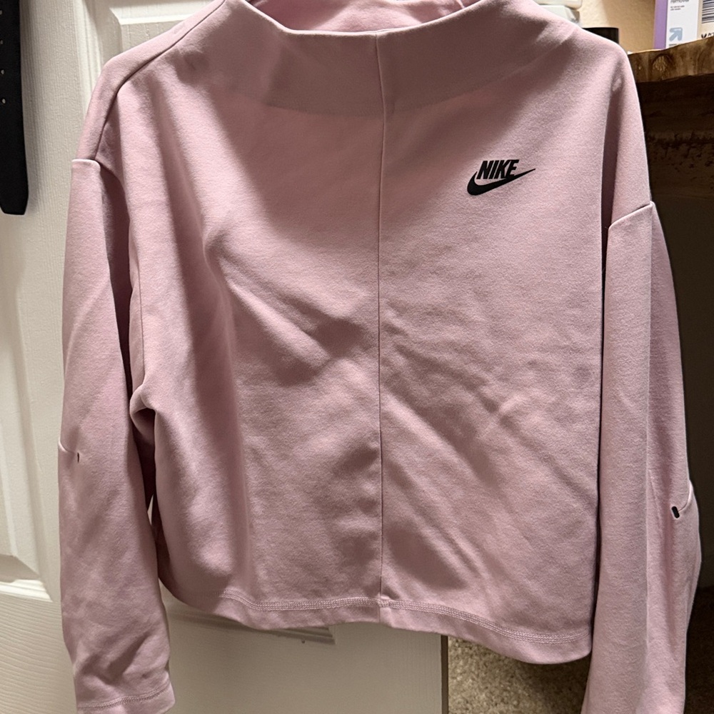 Nike Light Pink Cropped Top